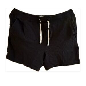 Laguna Black Cotton Women's Shorts Size XL Beachwear
Resortwear